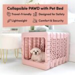 Modern Collapsible Plastic Dog & Pet Crate