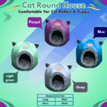 Round House for Winter – Warm & Cozy Pet Bed